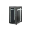 DIGITUS Professional Unique - Omrežna omarica - Črna, RAL 9005 - 22U - 48,3 cm (19)