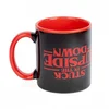 Šolja Stranger Things Stuck In The Upside Down Black Mug