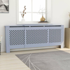 Den Pokrov za radiator MDF siv 205 cm