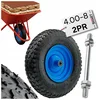Kolo za samokolnico 4.00-8 2PR + 12 mm os