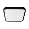 LED kupatilska plafonjera LED/18W/230V IP44 4000K 25x25 cm crna