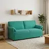 Sofa za 3 osobe Tirkizna 198 x 83 x 95 cm Baršun
