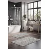 Lessentiel Maison Set prostirki za kupatilo CT-5348, 2 Komada, Siva