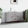 Vidaxl Komoda siva sonoma 100x36x60 cm konstruiran les