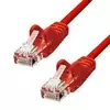 ProXtend CAT5e U/UTP CCA PVC Ethernet kabel, rdeč 7 m, V-5UTP-07R