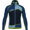 Pulover Crazy Pull Resolution, moder/lime (L)