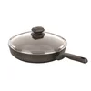 Aluminum frying pan with lid, 28 cm, Ornella Alu - Korkmaz