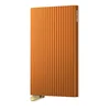 Etui za kartice Secrid FLUTED oranžna barva