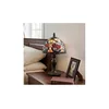 Quoizel QZ-LARISSA-TL-S - Tiffany stona lampa LARISSA 1xE14/40W/230V