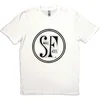 Small Faces Logo White M Majica