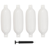 Bokobrani za brod 4 kom bijeli 58,5 x 16,5 cm PVC