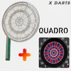 X DARTS | komplet segmentov + matrix folija | Quadro
