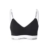 Calvin Klein Underwear Nedrček črna/bela