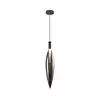 Luster na sajli NORDIC 1xG9/5W/230V crni hrom
