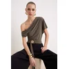 Trendyol Milla Ženska bluza Tprss26Bd00013, Kaki