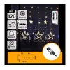 Aigostar - LED spoljašnji božićni niz 120xLED/6W/230V/8 funkcija 3x0,6m IP44 topla bela+daljinski upravljač