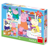 Dino PEPPA PIG 3x55 sestavljanka
