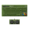 Bežična tastatura 8BitDo Retro 87/mehanička/RGB/XBOX Green + Dual Super Buttons
