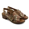 Mona Shoes Ženske sandale, Kožne, Šarene