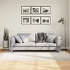 Tepih IZA kratka vlakna skandinavski izgled krem 140x200 cm