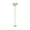 Zuma Line F0496-03G-F7AC - Stojeća lampa HELIOS 3xG9/33W/230V zlatna