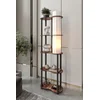 Opviq Podna lampa KS-11109, 17x140 cm, IP20, Crno-braon