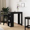 Stol za bar Crni hrast 102 x 50 x 103,5 cm Konstruirano drvo
