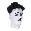 Korbi Profesionalna lateks maska Charlie Chaplin