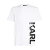Karl Lagerfeld Majica črna/bela