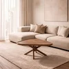 Hanah Home klub sto Oscar Ucgen 95, 95 cm, orah