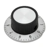 Gumb za potenciometer s skalo s premerom 37 mm