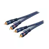 Kabl 2xRCA M - 2xRCA M OFC, 3m