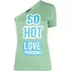 Love Moschino Ženska majica kratkih rukava W4H5901E2364-R07, Zelena