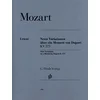 MOZART: NEUN VARIATIONEN UBER EIN MENUETT VON DUPORT KV 573 NOTE