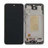 Samsung Galaxy A36 A366E - LCD zaslon + steklo na dotik + okvir (Awesome Black) TFT