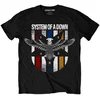 System of a Down Majica Eagle Colours Unisex Black 2XL