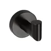 Sapho - Zidna kukica X-ROUND 5,5x6,5 cm crna