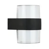 Telefunken 320405TF - LED spoljno zidno svetlo 2xLED/8W/230V IP44 crna