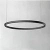 Luceplan Compendium Circle 110 cm, črna - Dnevna soba/jedilnica - Dizajn - Kovina