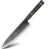 Damaskuski kuhinjski nož Tsuriko - Chef / Črna KP37459