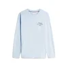 TOMMY HILFIGER Majica pastelno modra