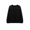 Trendyol Curve Black High Collar Lace Knitted Plus Size Blouse