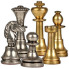 Small Staunton Solid Brass 1.95