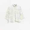 Reserved - Bluza od viskoze s dezenom