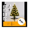 Aigostar - LED spoljašnja božićna jelka 55xLED/8 funkcija 0,6 m IP44 topla bela