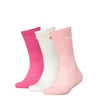 Puma Junior Sport Socks 3 Pack, Pink, Size 35-38, Kids