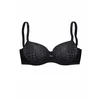 LASCANA Nedrček, črna
