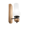 Brilagi - LED zidna svetiljka COTTAGE 1xE14/40W/230V hrast/bela