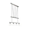 LED luster na sajli MATTES 4xE14/4W/230V 3000K sjajni hrom