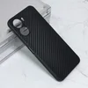 Maska za telefon Carbon fiber za Vivo Y16 crna